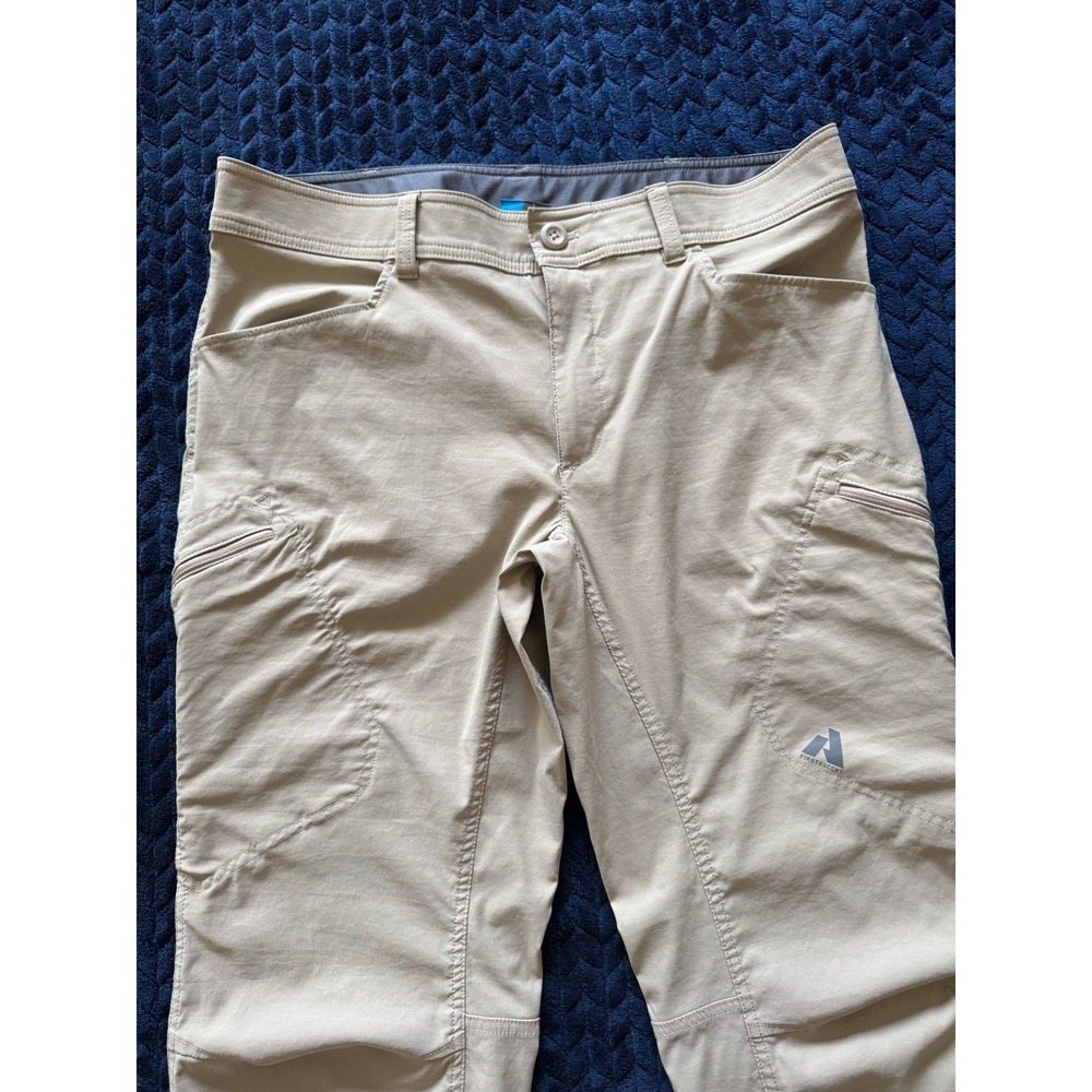 Eddie Bauer Men's‎ First Ascent Pants Biege Hiking Outdoor Size 38 - Picture 2 of 12